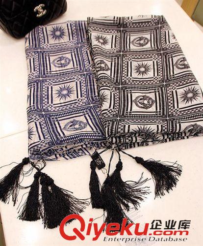 11月份新品 2013韓國秋冬新款 棉質(zhì)絲巾 圍巾 披肩 沙灘巾 批發(fā)