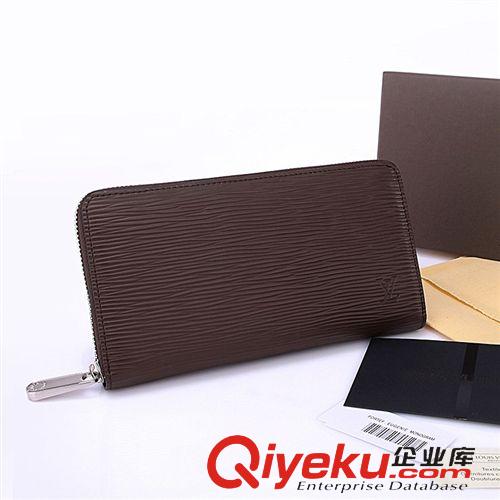 mp皮具 2014新款男包男士手拿包zp長款錢包水波紋頭層牛皮品牌手拿包原始圖片2