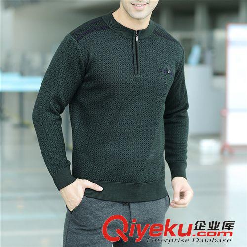 gd阿瑪尼服飾 品牌男裝2014秋冬新款男士毛衣加厚商務男式羊毛衫冬季男款打底衫原始圖片3