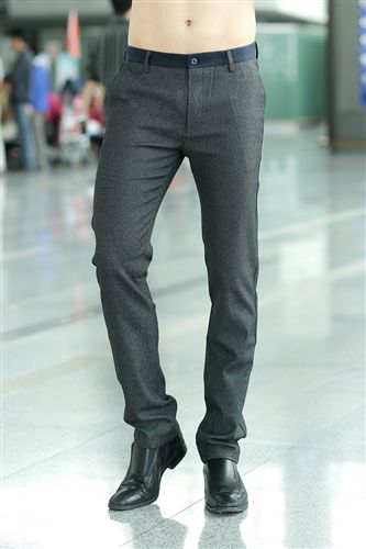 gd阿瑪尼服飾 品牌男裝新款秋冬男式休閑褲直筒褲中老年男士修身長褲子中腰男褲原始圖片3