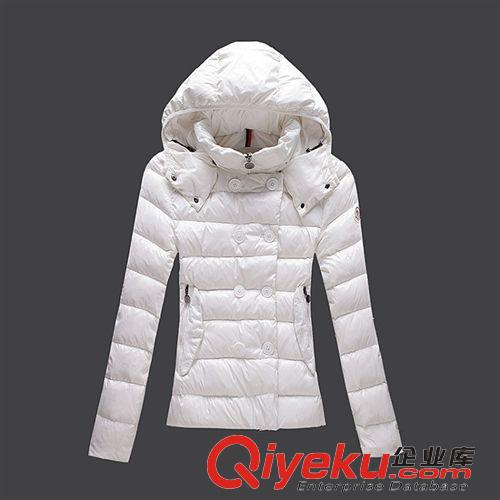 新品入口 欧洲站2014新款羽绒服女装修身显瘦常规短款白鹅羽绒服女厂家直销