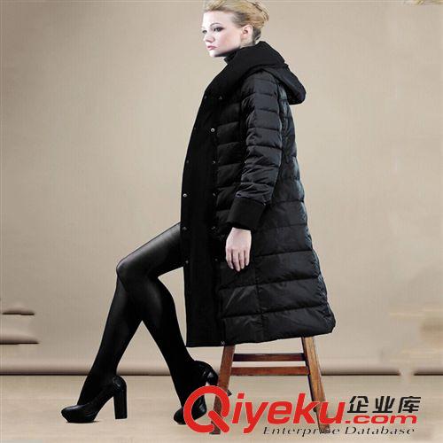 12.9新 羽绒服女式加厚修身显瘦非城zp牌欧洲站中长款过膝显瘦新款冬装