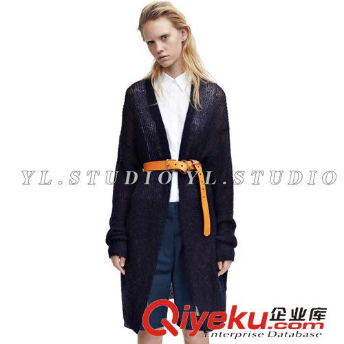 每期新品連載點擊 定金2015春款acne bernike馬海毛亞麻套頭開衫針織寬松女廠家直銷