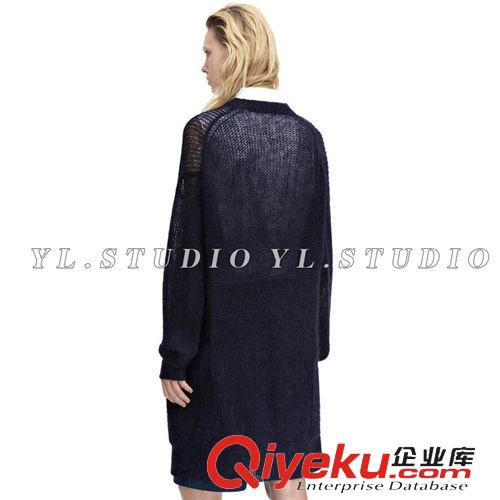 每期新品連載點擊 定金2015春款acne bernike馬海毛亞麻套頭開衫針織寬松女廠家直銷