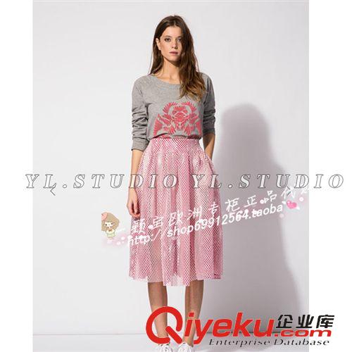 MAJE SANDRO  【定金】15早春Maje 粉色 仙女 網(wǎng)狀 半身裙
