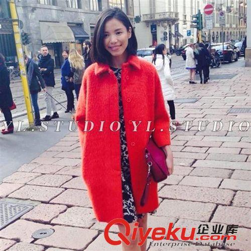 紅人系列明星同款 AC*E現貨  IS* 多種彩線馬海毛廓形顯瘦大毛衣現貨
