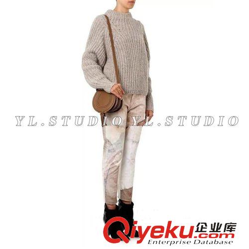 紅人系列明星同款 AC*E現貨  IS* 多種彩線馬海毛廓形顯瘦大毛衣現貨原始圖片3