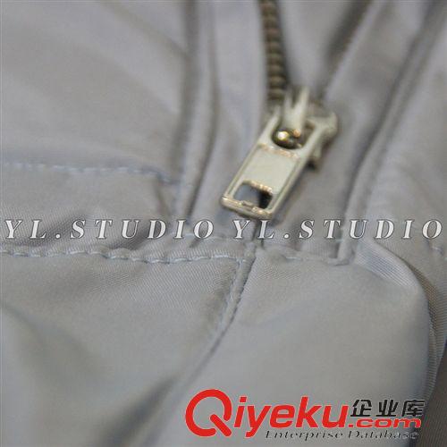 14冬新款羽絨服 藍(lán)色狐貍毛加厚羽絨服現(xiàn)貨原始圖片3
