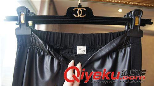 下裝 韓國代購款超顯瘦仿皮料啞光包腿磨砂好質感LEGGING打底褲現貨