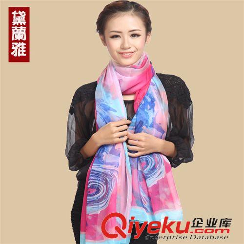 2015年印花新款 2014新款印花絲巾 愛的漩渦 斜紋仿真絲 絲巾印花 絲巾批發(fā)韓版