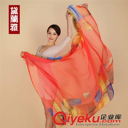 2015年印花新款 2015超大印花仿真絲圍巾 圍巾批發春秋新款絲巾 披肩大氣圍巾廠家原始圖片3
