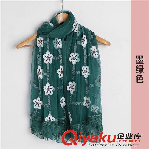 海蒂爆款 新款格子梅花圍巾超大圍巾女淘寶天貓爆款拼接廠家批發(fā) 圍巾直銷原始圖片2