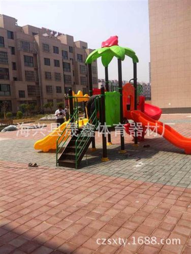 健身路徑系列 廠家直銷幼兒園游樂設(shè)施 室外大型塑料組合滑梯*兒童戶外玩具