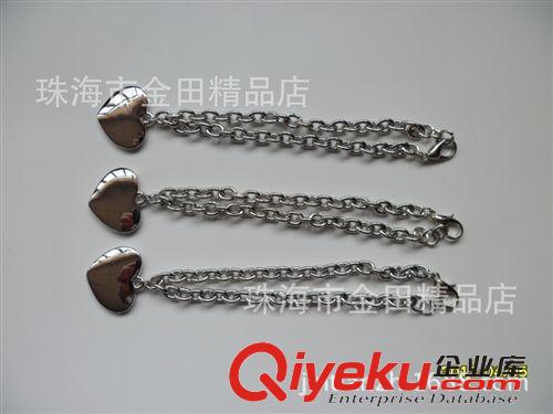 F..女士飾品：時尚飾品 化妝鏡 美容器具 供應愛心手鏈鍍白金飾品 母親節 化妝品促銷禮品