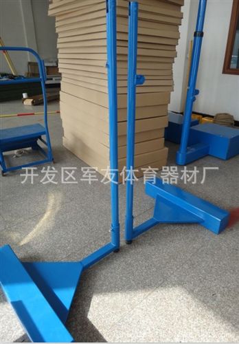 羽毛球系列 供應移動式鑄鐵羽毛球柱,羽毛球網架廠家直銷