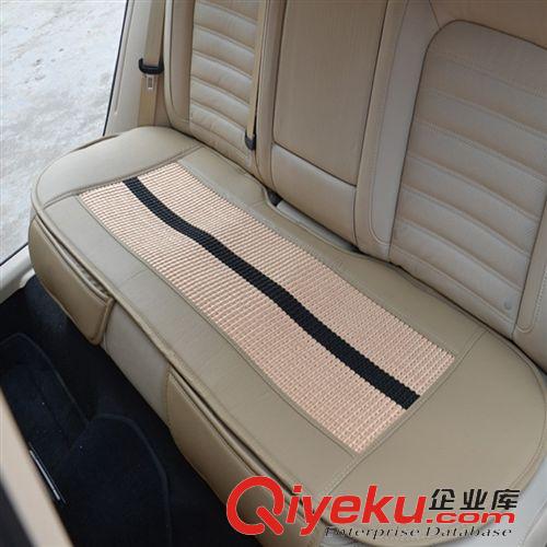 2014汽車坐墊 廠家直銷 2014新品汽車坐墊 丹尼皮冰絲小三件 五座通用四季墊原始圖片3