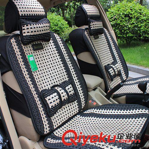 2014汽車坐墊 廠家直銷 2013新黑色冰絲汽車坐墊 夏季座墊汽車用品四季墊 批發(fā)原始圖片3