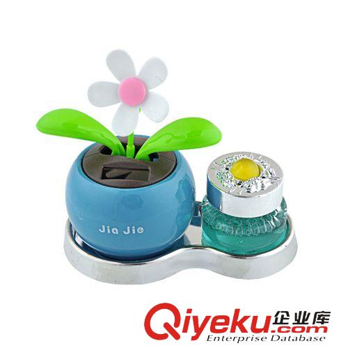 精品汽車內(nèi)飾 太陽(yáng)花公仔香水座 太陽(yáng)能蘋果花 汽車飾品汽車香水?dāng)[件原始圖片3