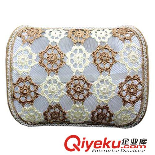 精品汽車內飾 汽車靠墊   手工鉤花 家用車用辦公腰靠原始圖片2