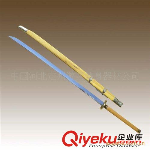 擊劍武術(shù)用品 不銹鋼苗刀 zmpp武圣人 出口{yl}產(chǎn)品 武術(shù)器材 不開刃苗刀原始圖片3