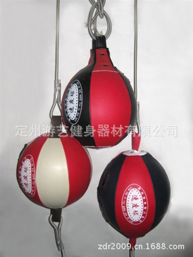 拳擊散打用品 速度球 zmpp武圣人 出口產(chǎn)品 pu梨形 圓形 橢圓型擊打球