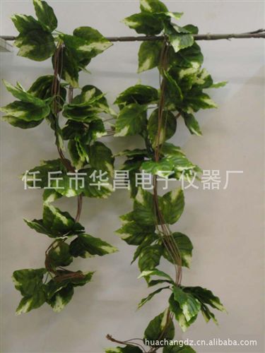 仿真植物藤條 仿真綠蘿花葉藤，仿真植物藤條，常青藤，裝飾藤條，紫羅蘭葉子藤