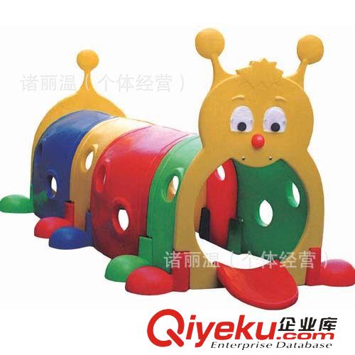 室內(nèi)塑料玩具 超低價供應卡通造型游樂幼兒塑料 快樂蟲蟲精靈隧道原始圖片2