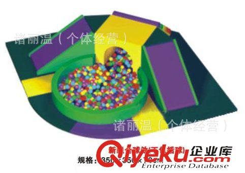 幼兒園親子玩具 低價供應兒童軟皮彩色三角 六角組合形親子園海洋球池