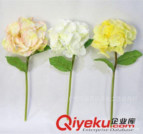 精品推薦 廠家直銷 短支絹布芭菲繡球 家居仿真植物繡球花原始圖片2
