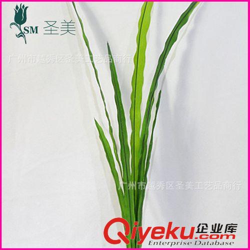 精品推薦 廣州仿真植物廠家直銷 插花套裝手感蕙蘭葉 gd仿真花tj