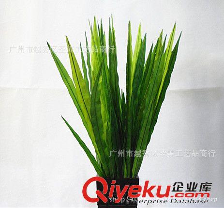 精品推薦 廣州仿真植物廠家直銷 插花套裝手感蕙蘭葉 gd仿真花tj原始圖片2