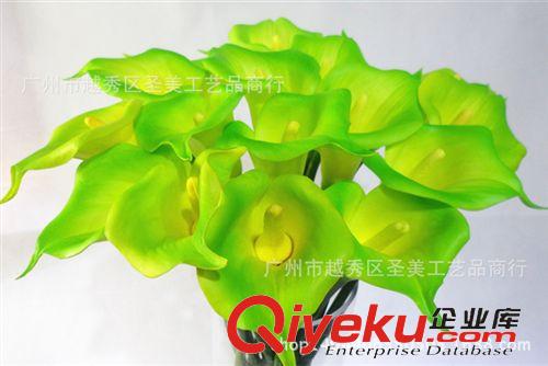 熱銷產品 廣州廠家熱銷 gd家居工藝pu花 中號馬蹄蓮花仿真假花原始圖片3