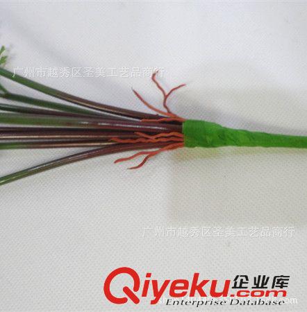 熱銷產品 園林裝飾gf真文昌竹小盆景仿真植物 花藝套裝仿真植物廠家原始圖片2