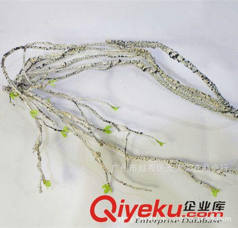 插花用品 仿真植物廠家 發(fā)泡柳枝帶葉 插花用品花藝套裝原始圖片3