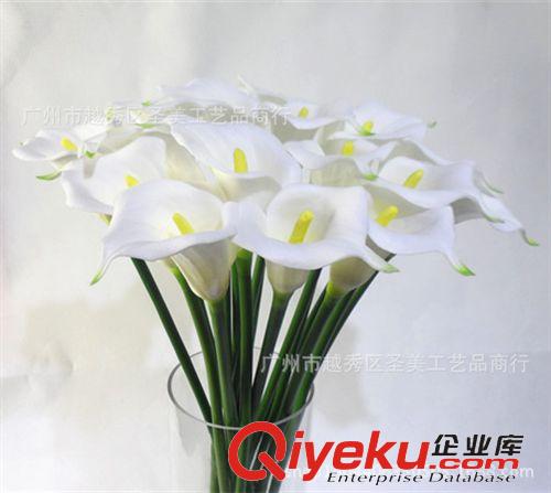 PU花 廣州廠家熱銷 gd家居工藝pu花 中號馬蹄蓮花仿真假花原始圖片2