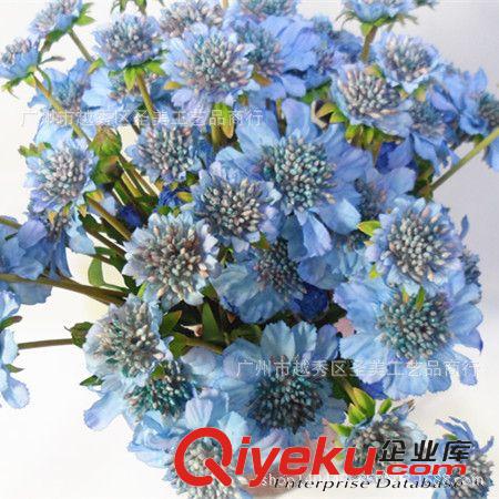 PU花 外貿(mào) 4叉風(fēng)車蘭軟膠 淘寶攝影gd仿真花 廠家直銷出口原始圖片2