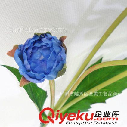 PU花 外貿(mào) 4叉風(fēng)車蘭軟膠 淘寶攝影gd仿真花 廠家直銷出口原始圖片3