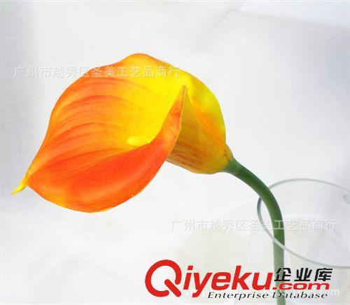PU花 PU手感大號馬蹄蓮 仿真花批發外貿 廠家直銷 插花用品批發原始圖片3