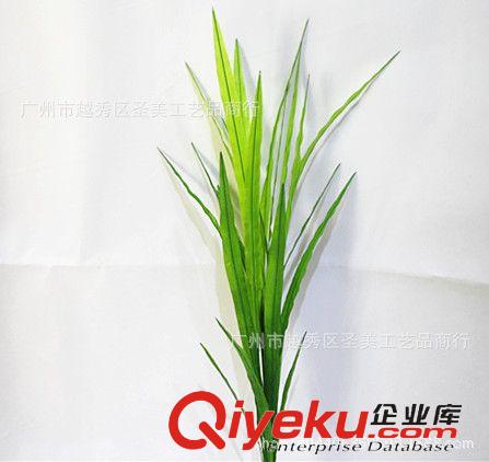 仿真葉 廣東仿真植物廠家直銷圓形棕葉圣美工藝品廠花藝套裝仿真葉片