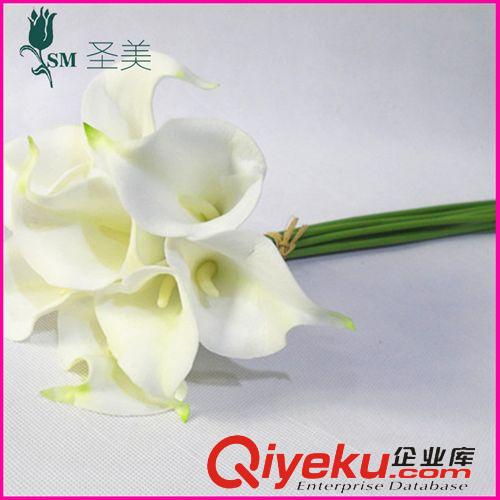 仿真花 廣州gdPU迷你馬蹄蓮仿真花8支/扎 迷你小盆景仿真植物