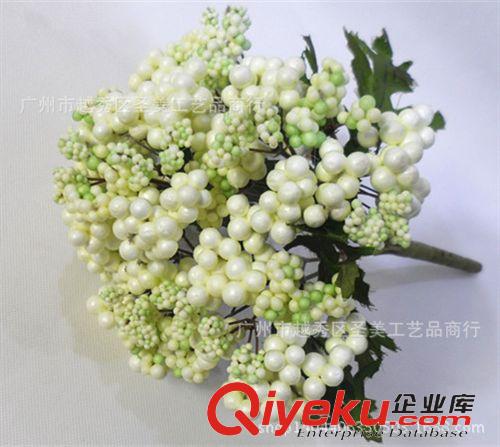 仿真花 插花配花 6叉吉祥果 仿真絹花廠家 批發(fā)供應(yīng) 仿真植物 花藝套裝