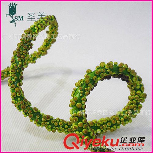 仿真花 泡沫柳條酒店插花配材 婚慶家居仿真植物批發加工