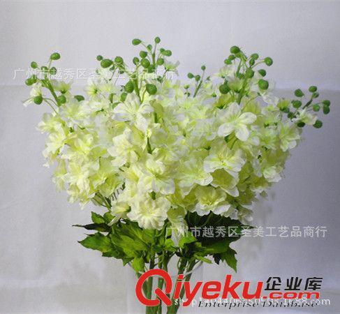 仿真花 gd歐式單支飛燕草仿真花假花批發(fā) 深圳酒店花藝套裝原始圖片2