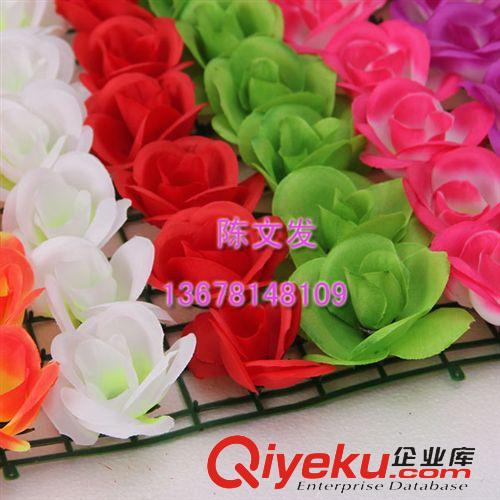 仿真植物 仿真玫瑰花工藝塑料花仿真草坪花朵原始圖片3