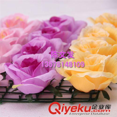 仿真植物 個(gè)性加工定工廠 cdj  玉蘭花  婚慶專用花頭 花朵原始圖片3