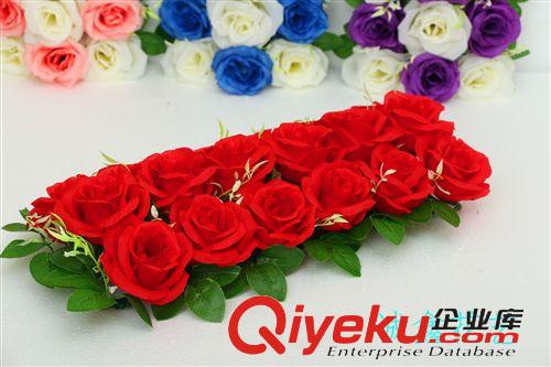 仿真植物 塑膠花 仿真花  婚慶花 個性加工定婚慶排花，路引花 ，花朵原始圖片3