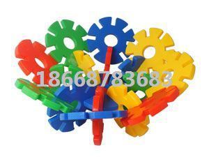 幼兒益智積木玩具 【廠家推薦】供應(yīng)雪花積木兒童益智玩具（圖）原始圖片3