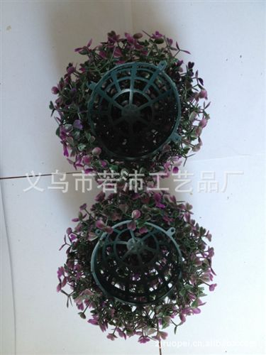 仿真草球 仿真植物 景觀用品 米蘭草球 塑料草球 園林用品  家具裝飾原始圖片3