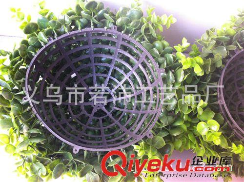 仿真草球 仿真植物 塑料花 室內(nèi)裝飾用品 黃楊木草球 廠家直銷 仿真花球原始圖片2