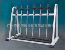 健身路徑系列 體育器材廠批發 ML—304包膠杠鈴185kg 體育健身器材